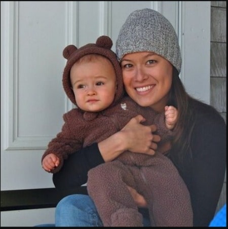 Jade Duell  With Her Lovely Son